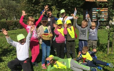 Pridelek v šolskem sadovnjaku