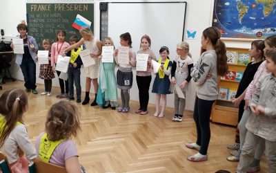 Šolska prireditev ob prihajajočem kulturnem prazniku