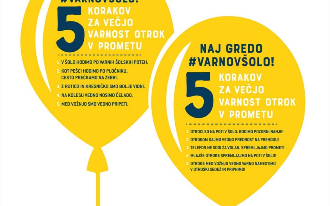 Ponovno varno v šolo