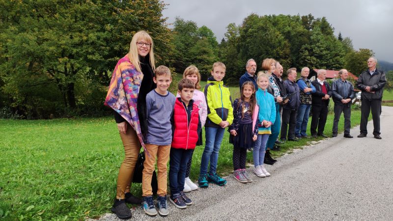 Spominska slovesnost v Golicah