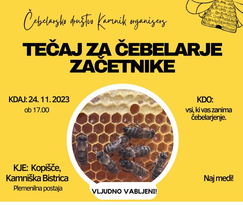 Tečaj za čebelarje začetnike